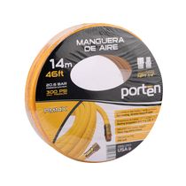 Manguera de Aire 14m Conexión Macho y Hembra | Porten