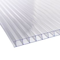 Plancha Alveolar de Policarbonato 2.10x5.90m Transparente | Brett