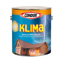 Klima Barniz para Exteriores Transparente Brillante 1GL | Condor