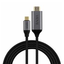 Cable HD01 HDMI Tipo C a HDMI 2m Negro | Vidvie