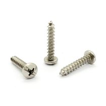 Tornillo Tripa Niquelado #10 x 1" 10und | Fijer