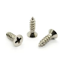 Tornillo Avellanado Niquelado #6 x 1/2" 10und | Fijer