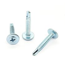 Tornillo Cabeza Ancha Punta Broca #8 x 1" 20und | Fijer
