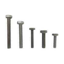 Perno Hexagonal UNC Acero Inoxidable 1/4-20 x 3/4"