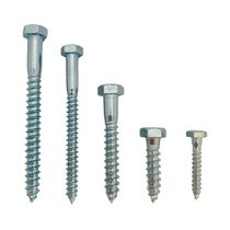 Tirafondo Cabeza Hexagonal 1/4-10 x 1 1/2" 2und