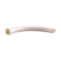 Codo Conduit Crema PVC 1/2" x 90° | Plastigama