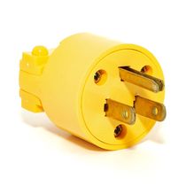 Enchufe amarillo 3P polarizado