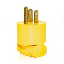 Enchufe amarillo 3P polarizado