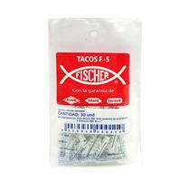 Taco F-5 Pack 30 Unidades Gris | Fischer