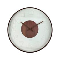 Reloj de Pared Negro a Batería | Concepts