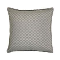 Cojín Diseño a Cuadros Gris 43x43cm | Concepts