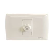 Dimmer de Plástico Beige | Orange