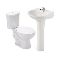 Combo Sanitario + Lavabo Andes Blanco | Edesa