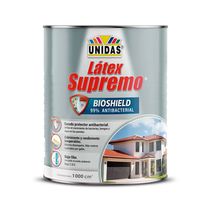 Pintura Látex Supremo Mate Blanco Hueso 1l | Unidas