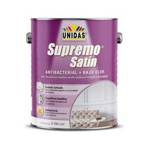 Pintura Látex Supremo Satín Blanco Antiguo 1gl | Unidas