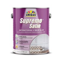 Pintura Látex Supremo Satín Marfil 1gl | Unidas