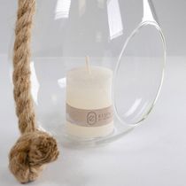 Gota de Vidrio Transparente Colgante 39cm | Atmosphera
