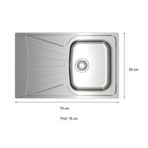 Fregadero Tekaway Starbright | Teka