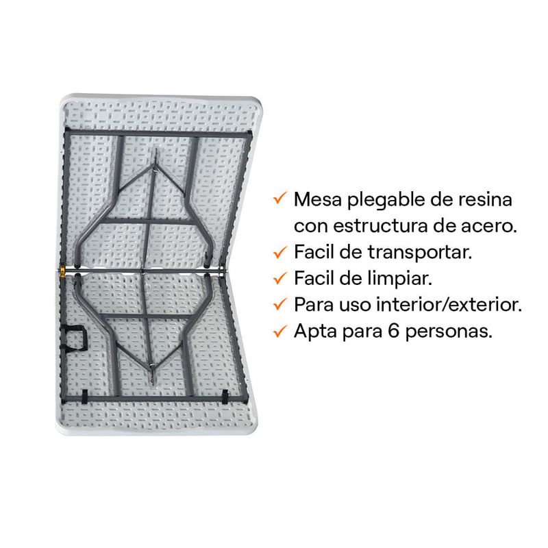 Mesa-Catering-Plegable-180cm-Blanco