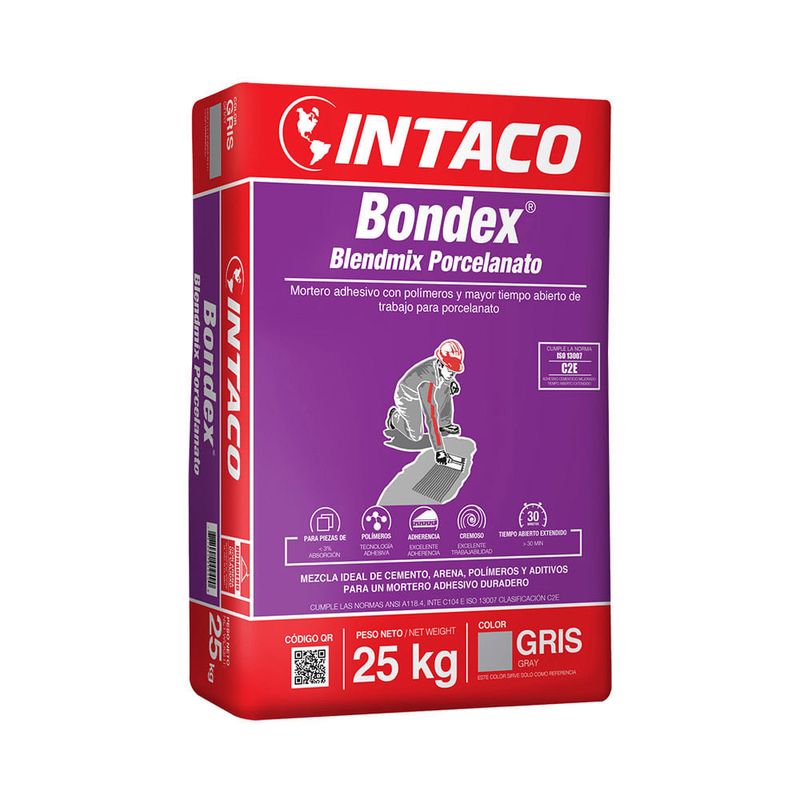 Bondex-Blendmix-Porcelanato-Gris-25Kg-|-Intaco