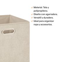 Cesta Modular 31x31cm Beige | Five