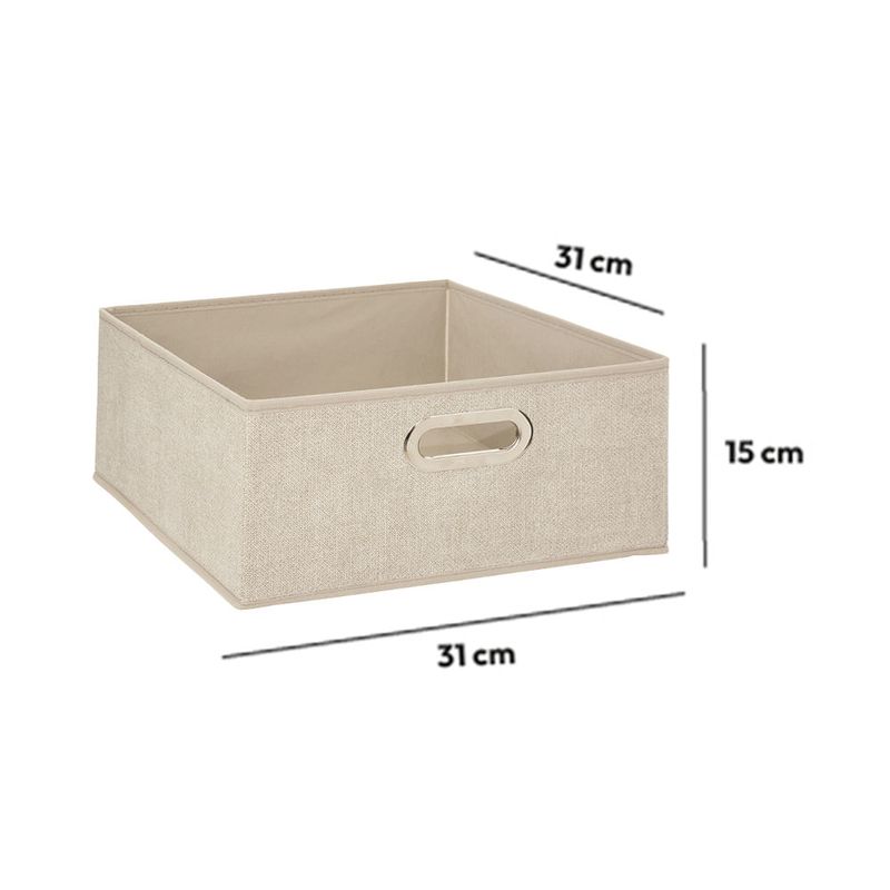 Cesta-Modular-31x15cm-Beige-|-Five