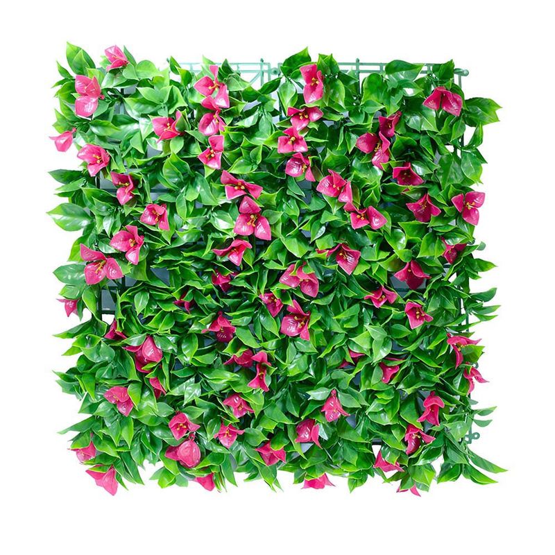 Jardin-Vertical-Buganvilla-Roja-Plastico-50x50cm-|-Elite