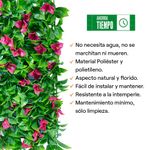 Jardin-Vertical-Buganvilla-Roja-Plastico-50x50cm-|-Elite