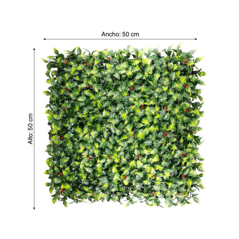 Jardin-Vertical-Hoja-Blanca-Espinas-Plastico-50x50cm-|-Elite