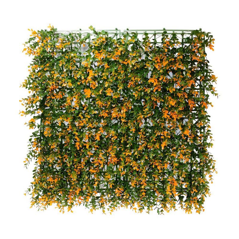 Jardin-Vertical-Hoja-Naranja-Plastico-50x50cm-|-Elite