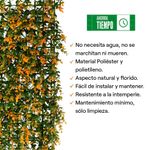 Jardin-Vertical-Hoja-Naranja-Plastico-50x50cm-|-Elite