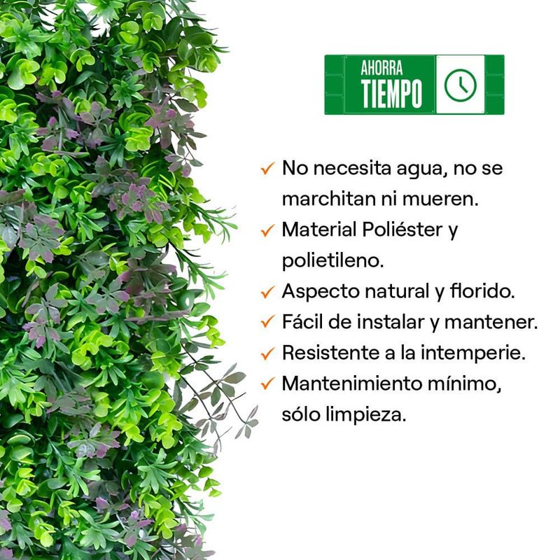 Jardin-Vertical-Selva-Lila-Plastico-50x50cm-|-Elite
