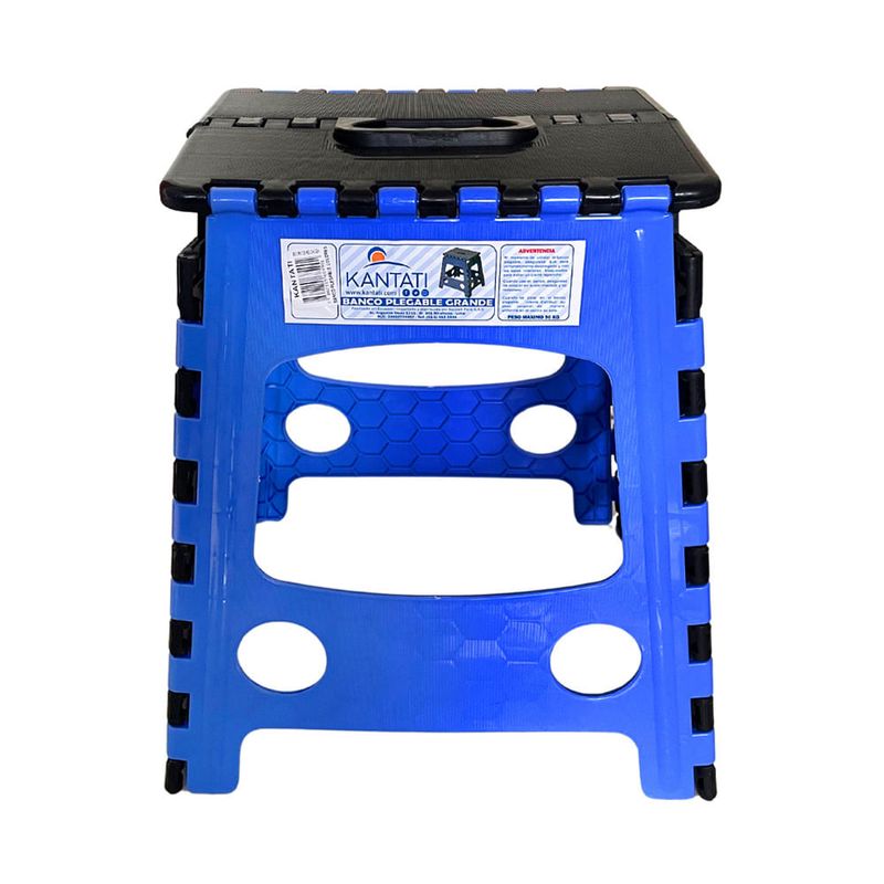 Banco-Plegable-Negro-Azul-|-Kantati