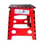 Banco-Plegable-Negro-Rojo-|-Kantati