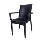 Silla-Rattan-con-Brazo-Marron-|-Kantati