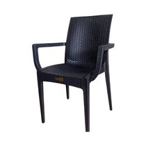 Silla Rattan con Brazo Marrón | Kantati