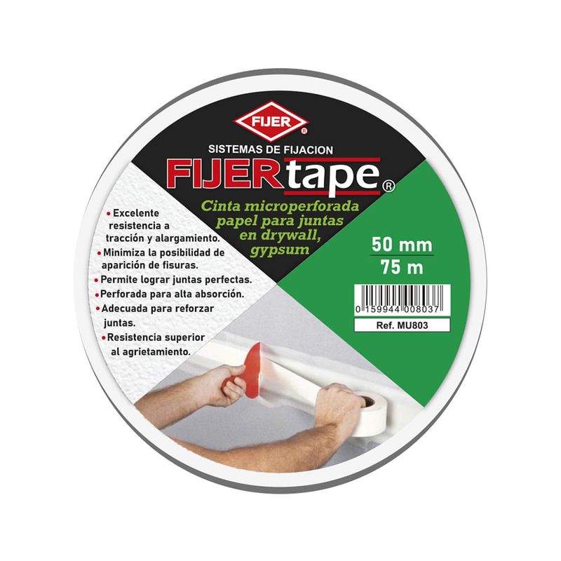 Cinta-Microperforada-de-Papel-50mm-x-75m-|-Fijertape