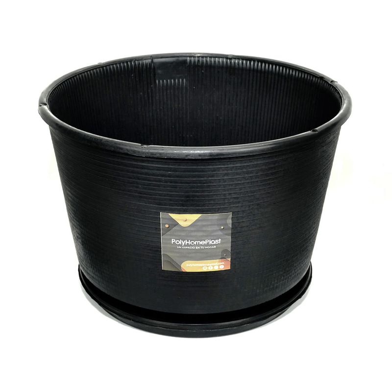 Macetero-Grande-Estriado-Color-Negro-Braganzza