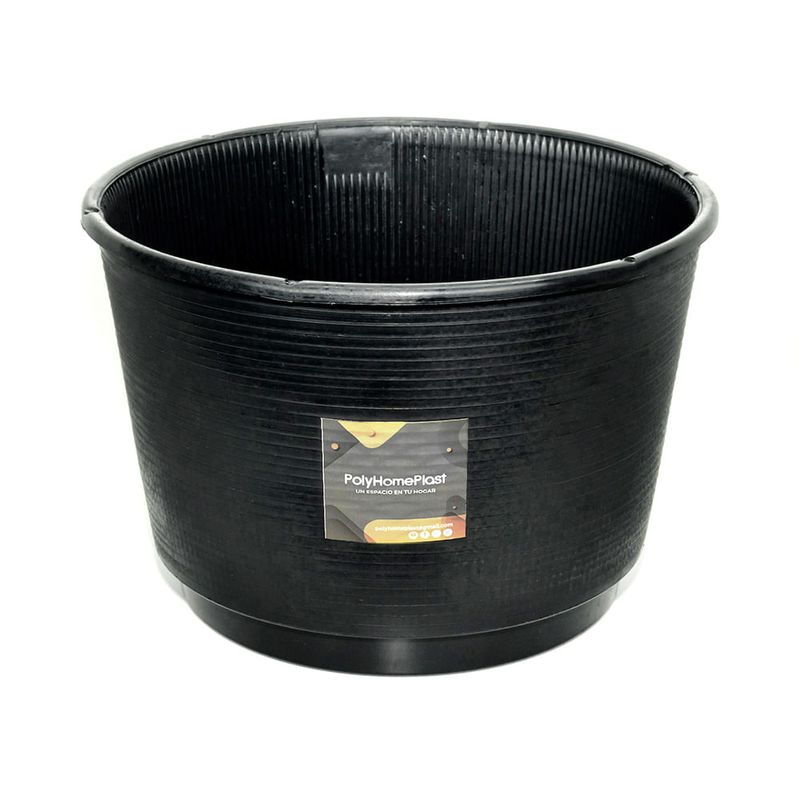 Macetero-Grande-Estriado-Color-Negro-Braganzza
