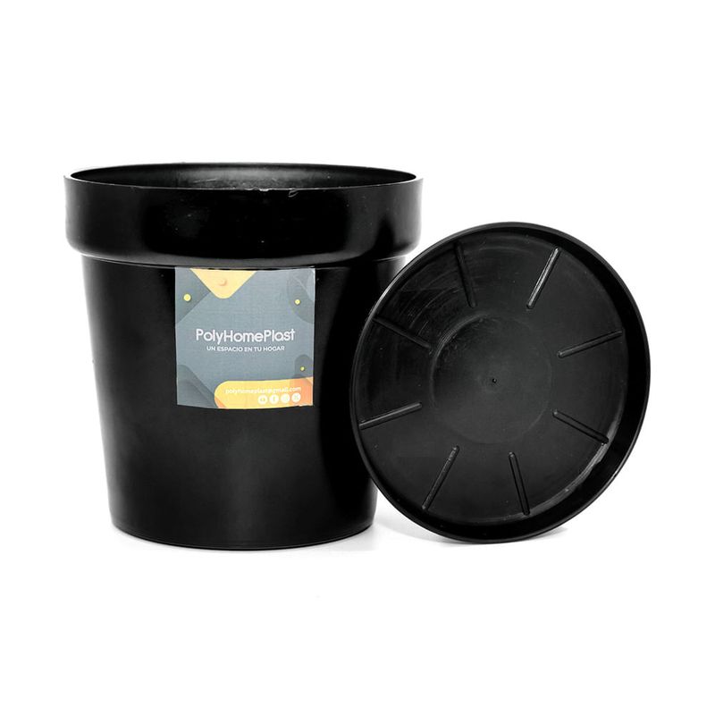 Macetero-Pequeño-para-Maceta-Color-Negro-Belina