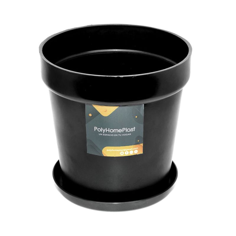 Macetero-Pequeño-para-Maceta-Color-Negro-Belina