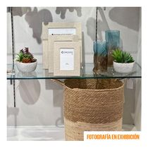Florero de Vidrio Azul 16.50x16.50x30cm | Concepts