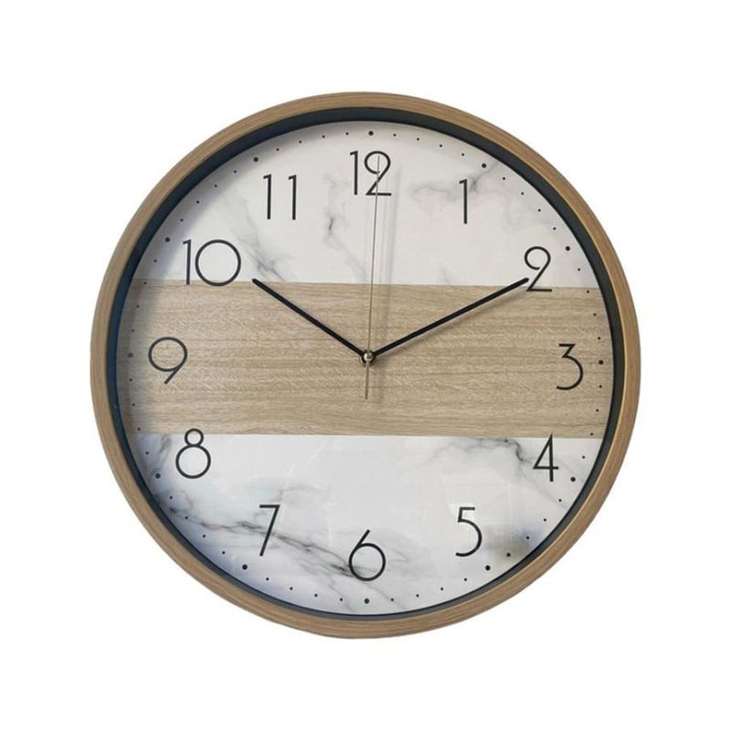 Reloj-de-Pared-Marron-40x4.20x40cm-|-Concepts