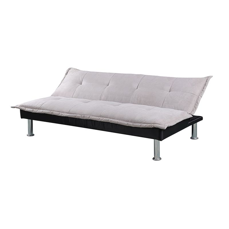 Sofa-Cama-Euro-Gris-Claro-|-Orange