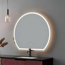 Espejo Blanco con LED 80x70x0,34cm | Orange