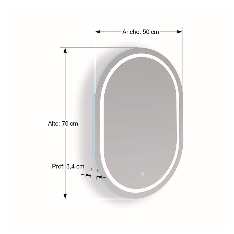 Espejo-Blanco-con-LED-50x70x034cm-|-Orange