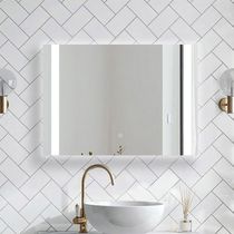 Espejo Blanco con LED 70x50x0,34cm | Orange