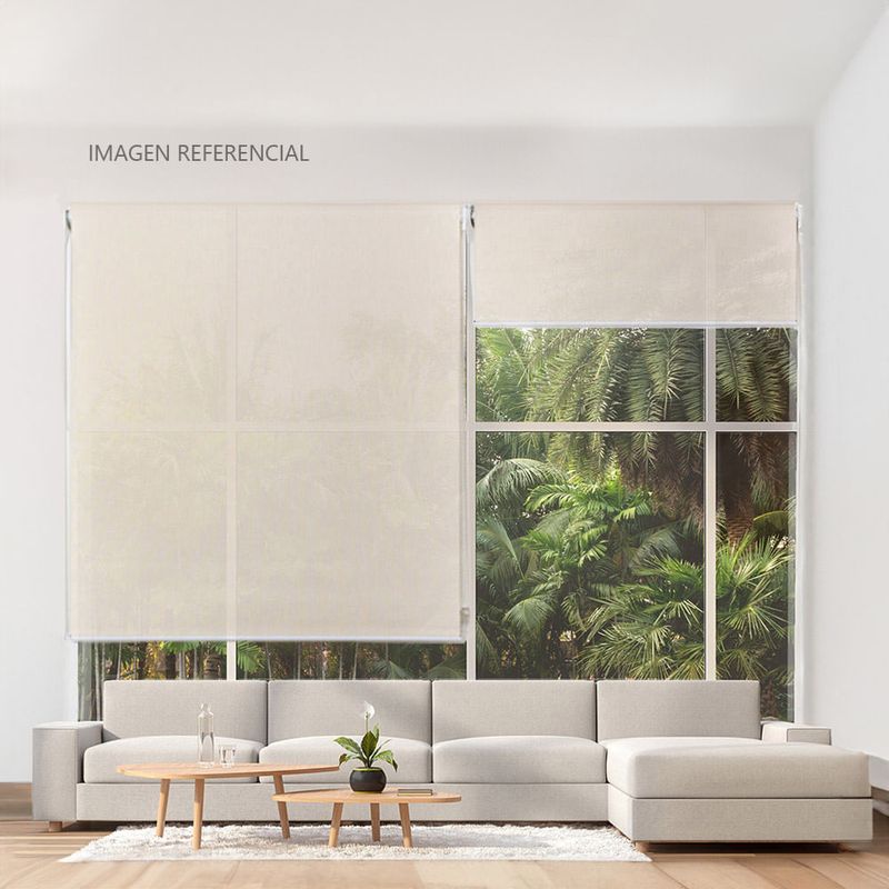 Cortina-Roller-Screen-Beige-100x165cm-|-Orange