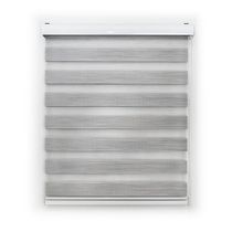 Cortina Roller Zebra Light Gris 120x165cm | Orange