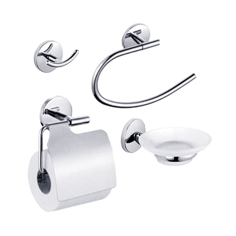 Set-de-Baño-Niza-Acero-Inoxidable-4-Piezas-|-Orange